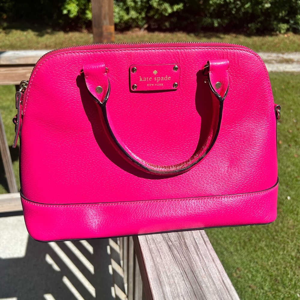 Pink Kate Spade handbag